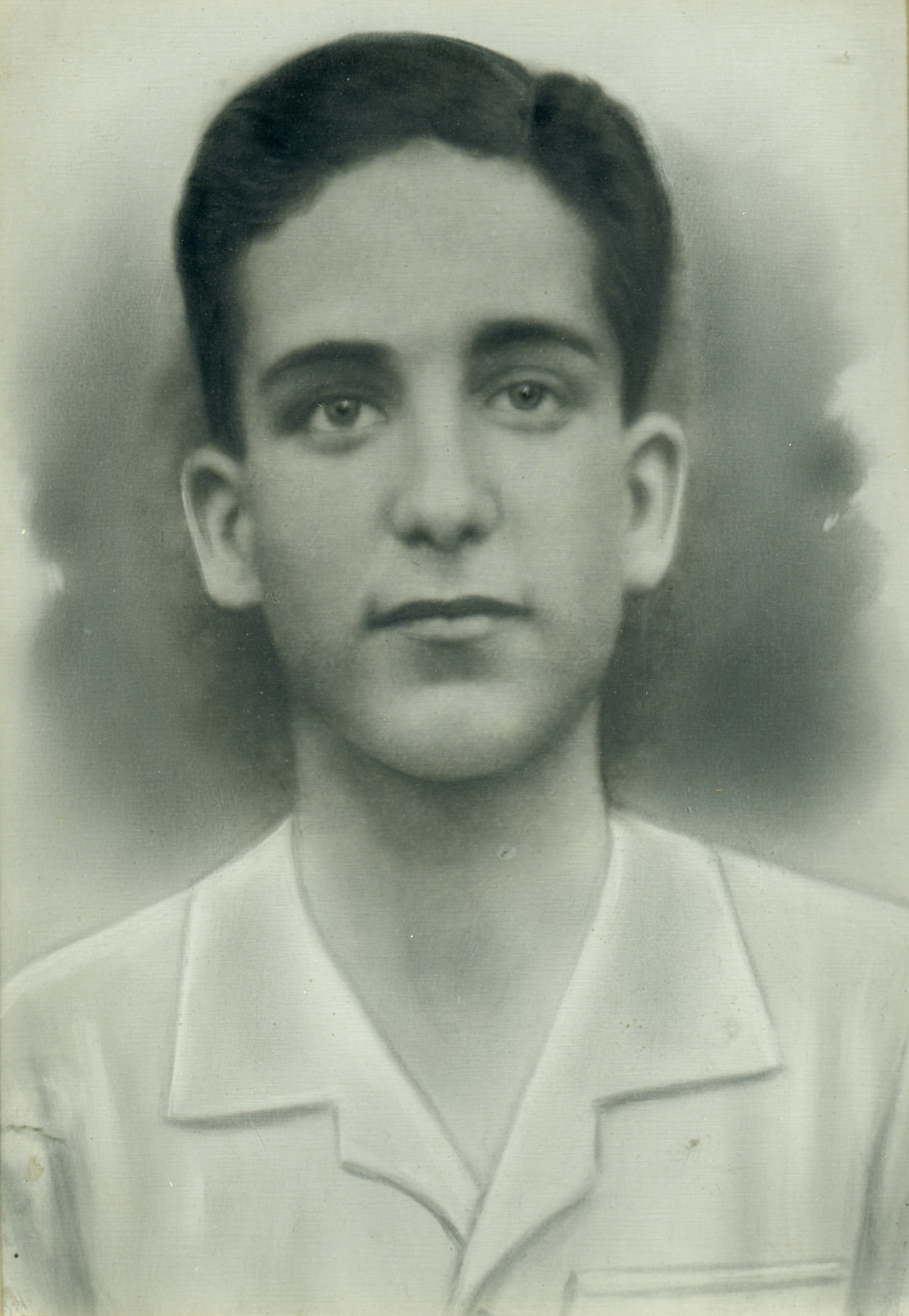 Portrait of Victor Zagron at age twenty.
