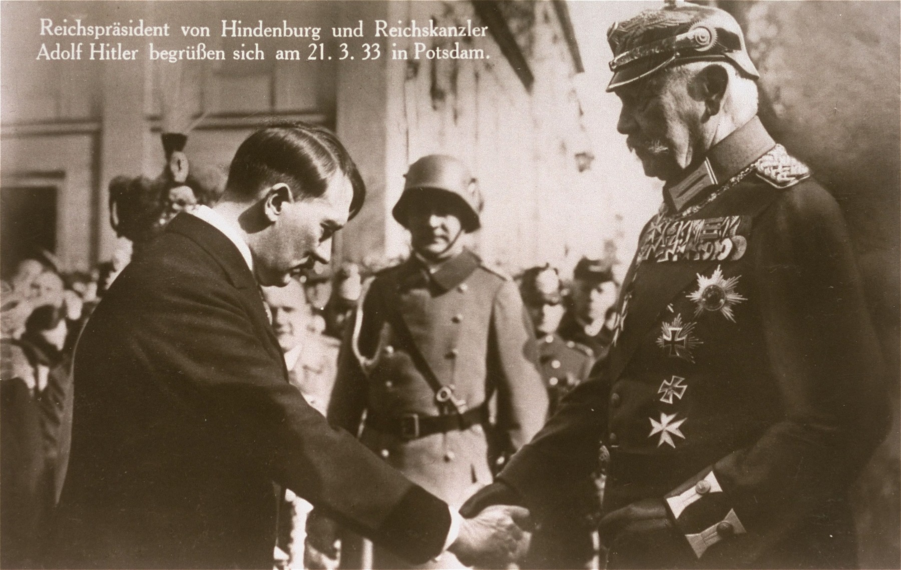 Президент Германии Пауль фон Гинденбург
