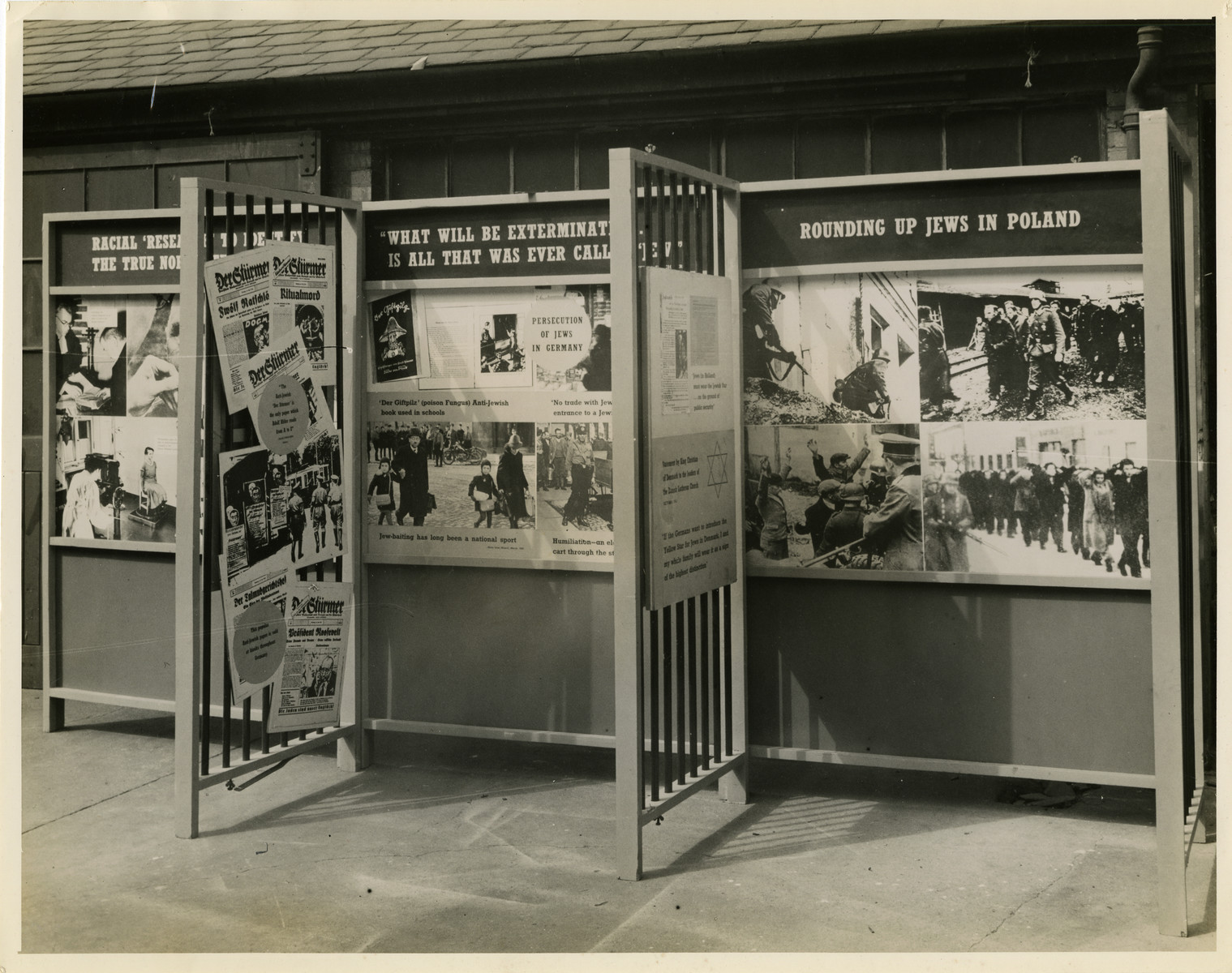 Panel from a 1944 exhibition in London, England, enaltd 