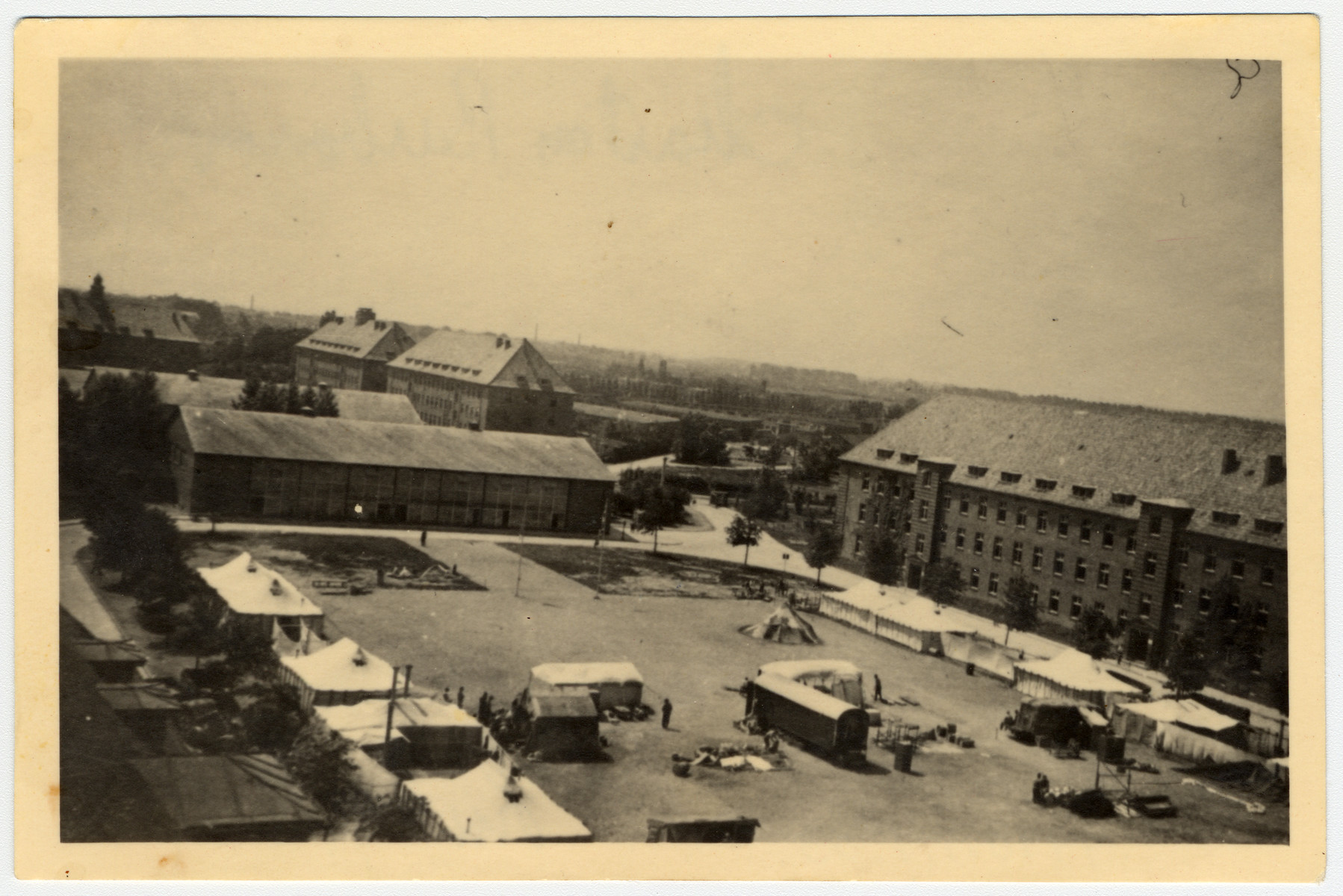 View of the veteran's hospital complex at Luebeck.