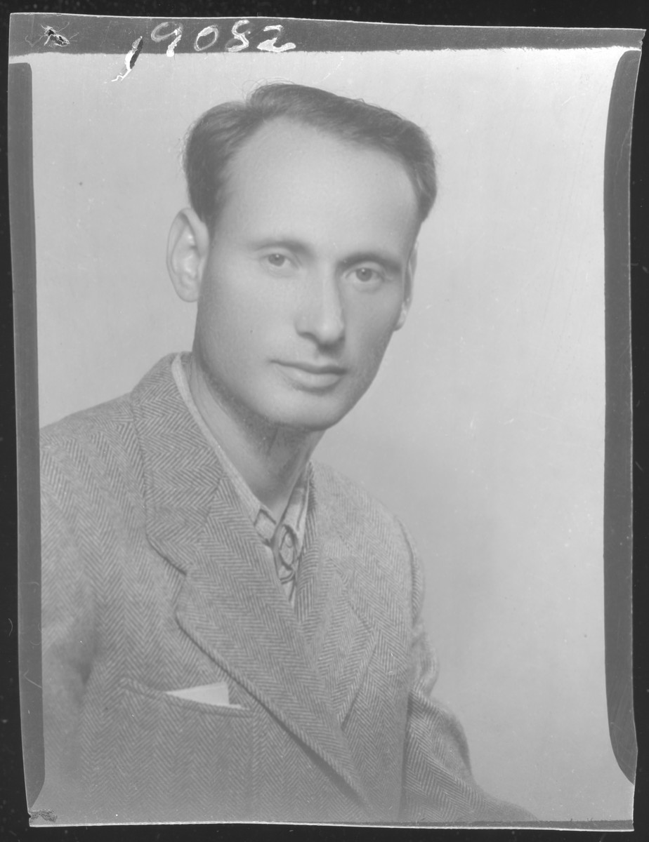 Studio portrait of Laszlo Lovi.