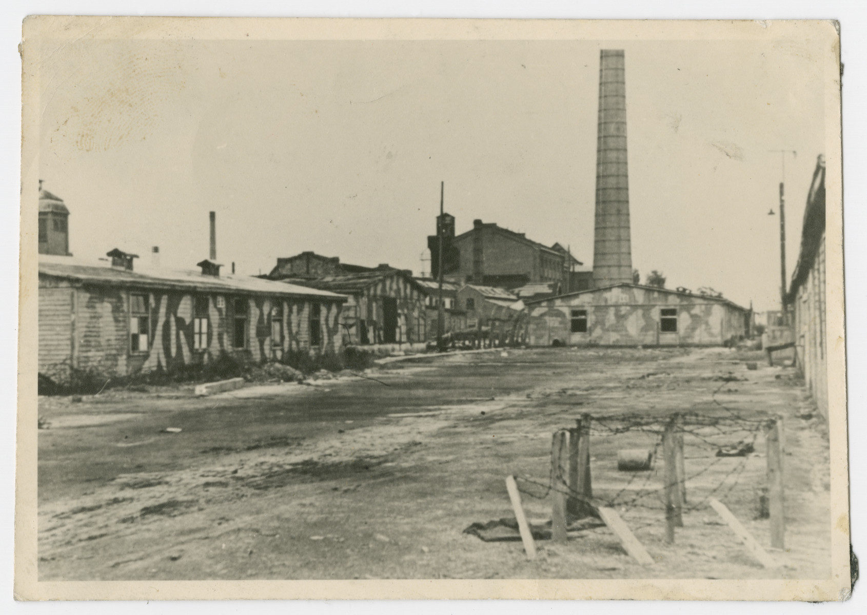 View of the HASAG -- Pelcery labor camp.