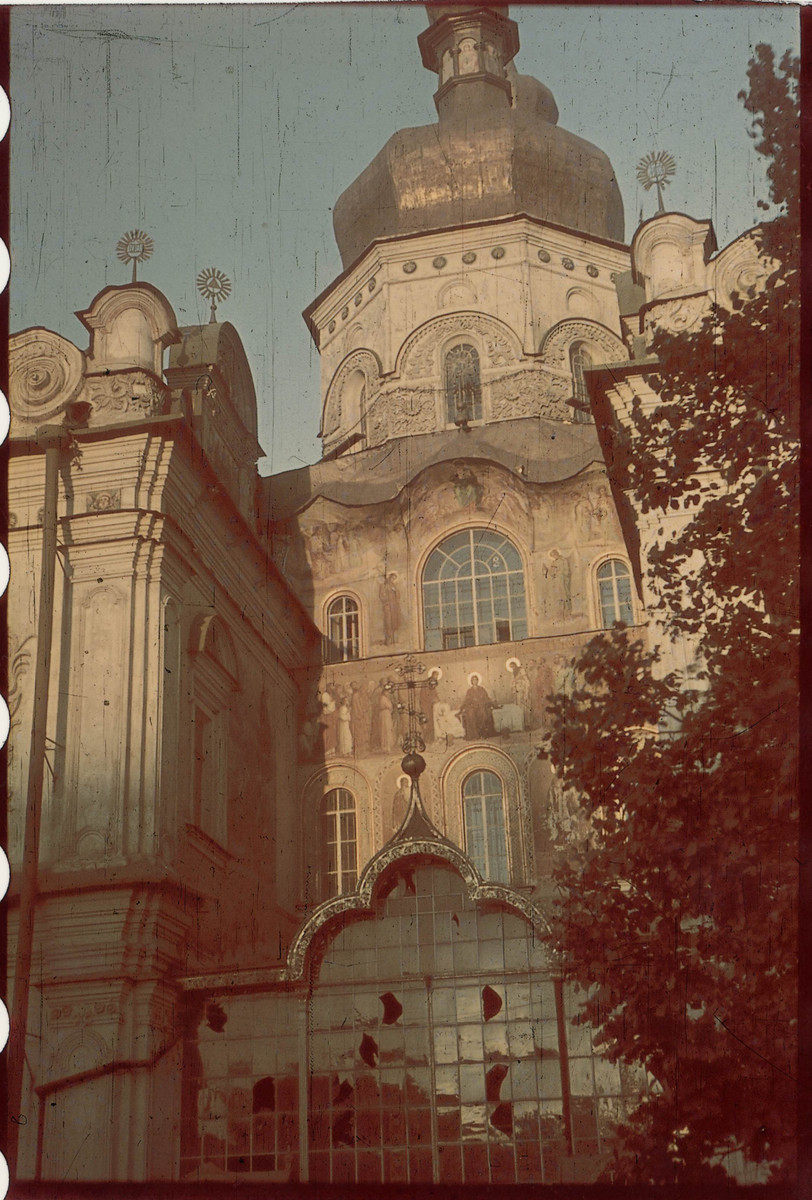 View of the Saint Sophia Cathedral in Kiev.