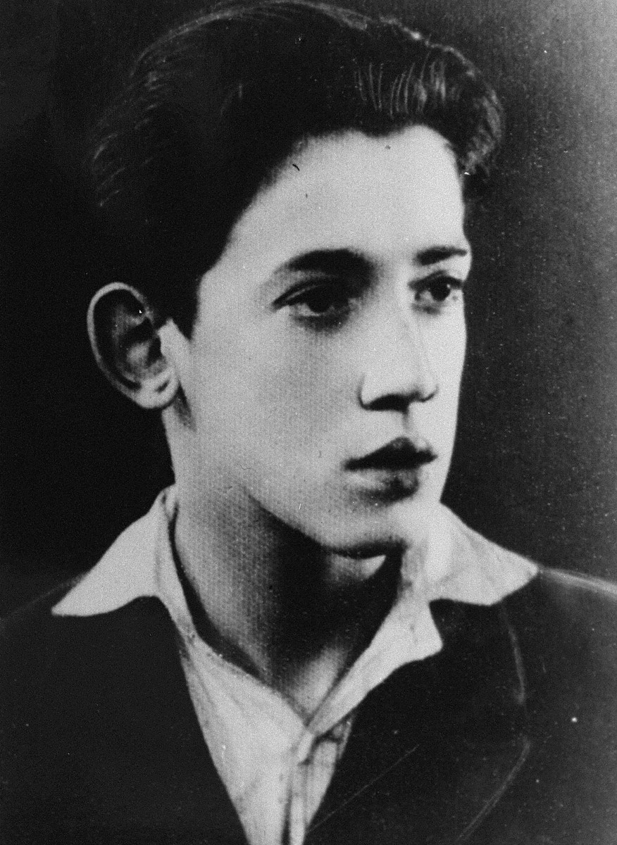 Portrait of Shmuel Vilenski (aka Aba Diskant), a participant in the Christmas 1943 escape from Fort IX.