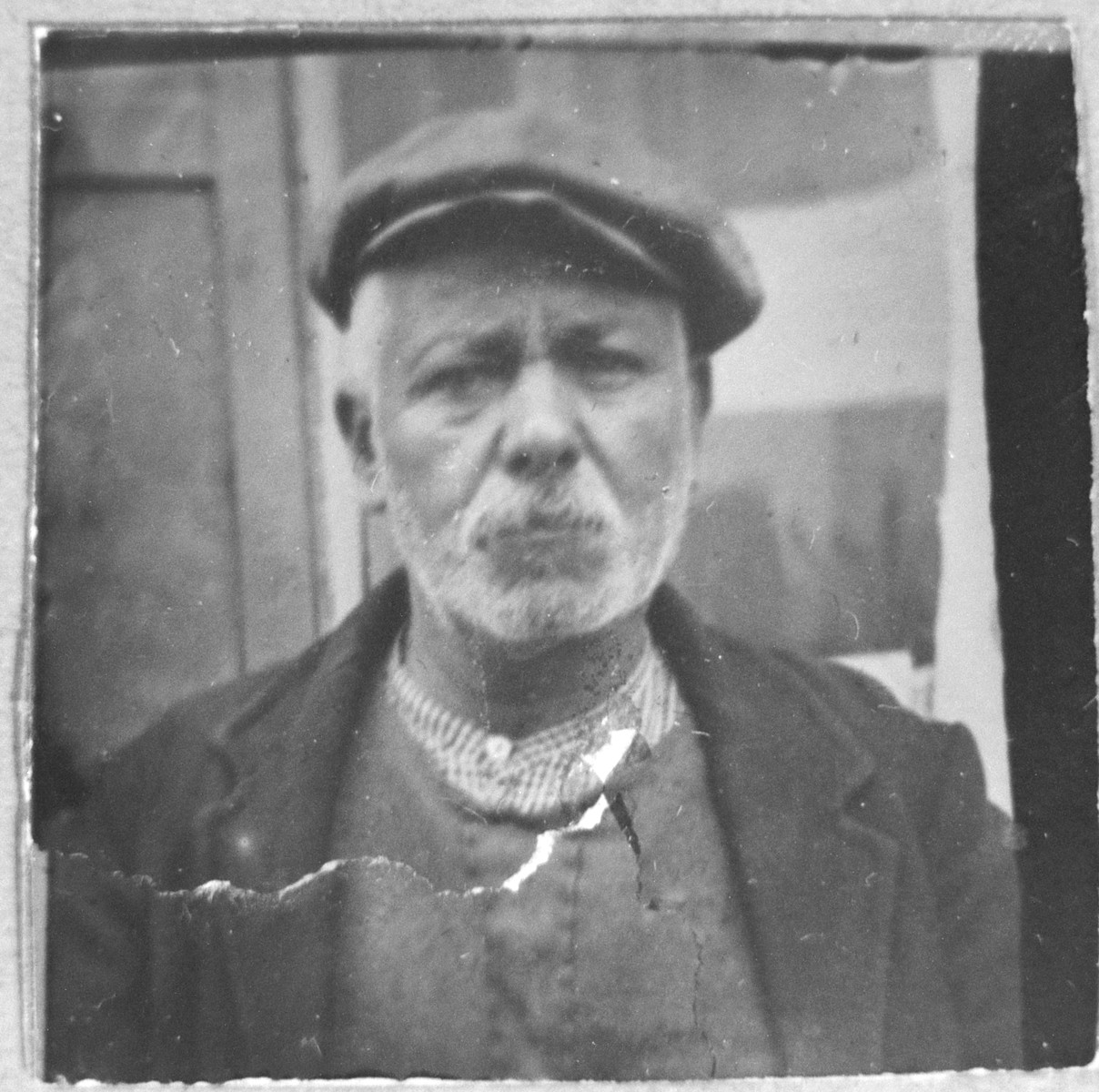 Portrait of Isak Pardo.  He lived at Karagoryeva 85 in Bitola.