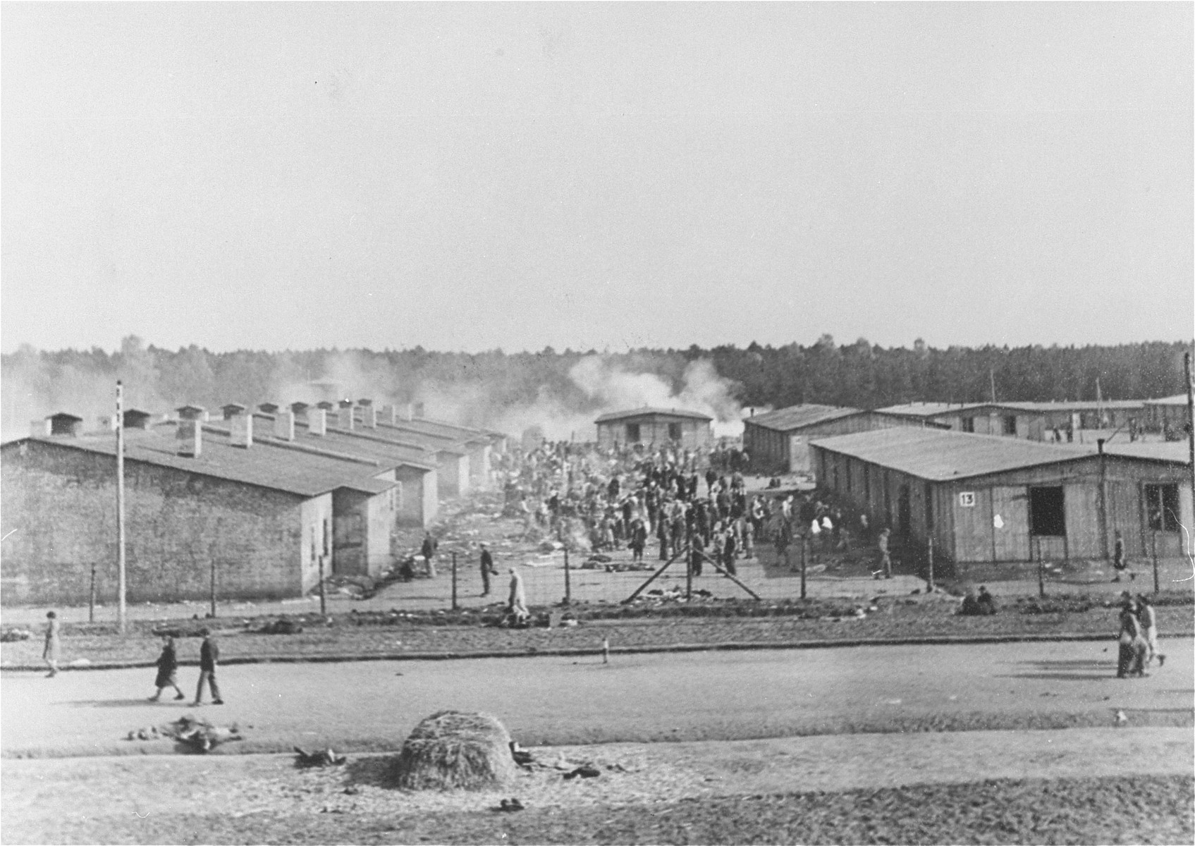 Берген-Бельзен концентрационный лагерь