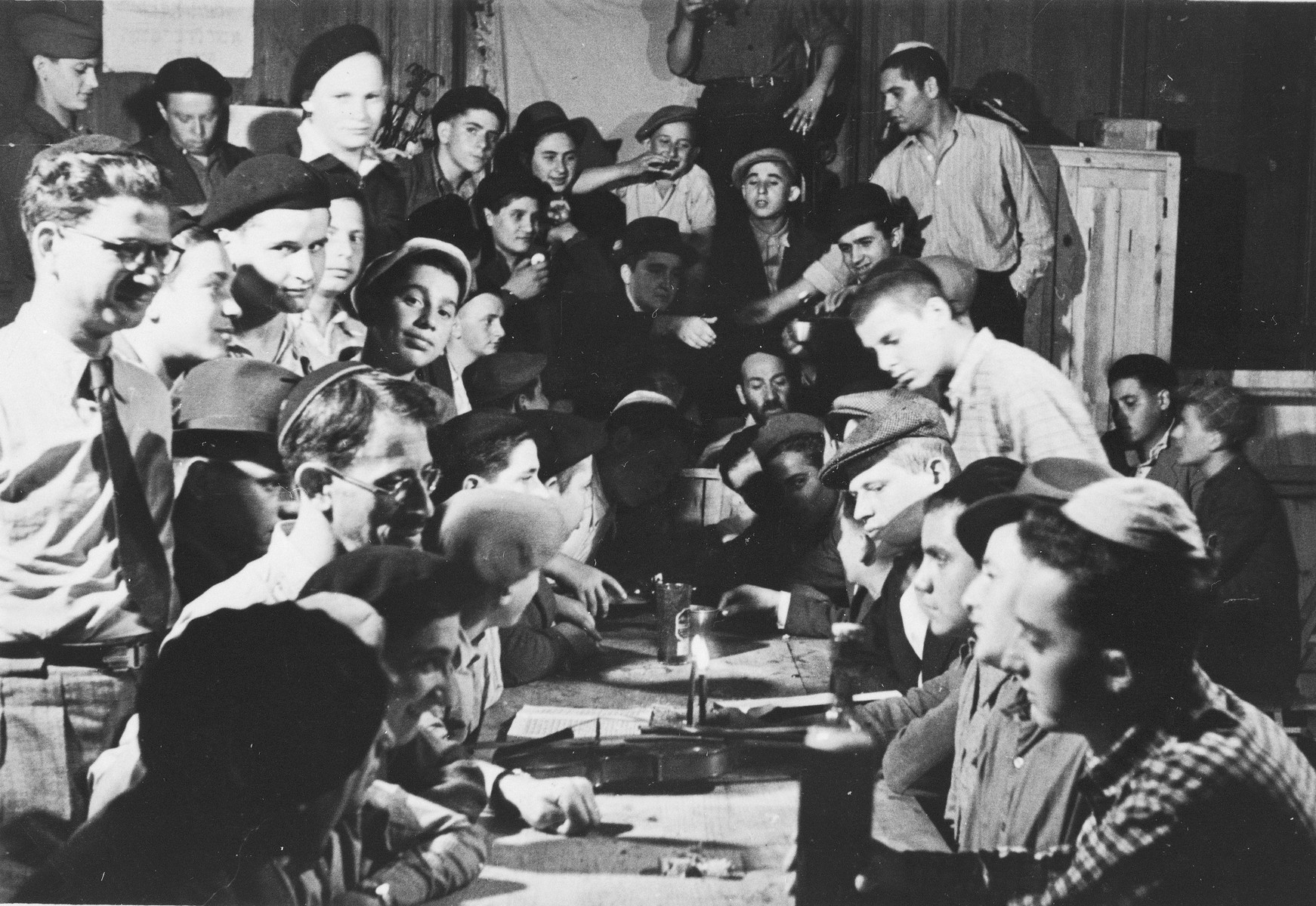 Jewish Dp Youth Who Numbered Among The Buchenwald Children - 