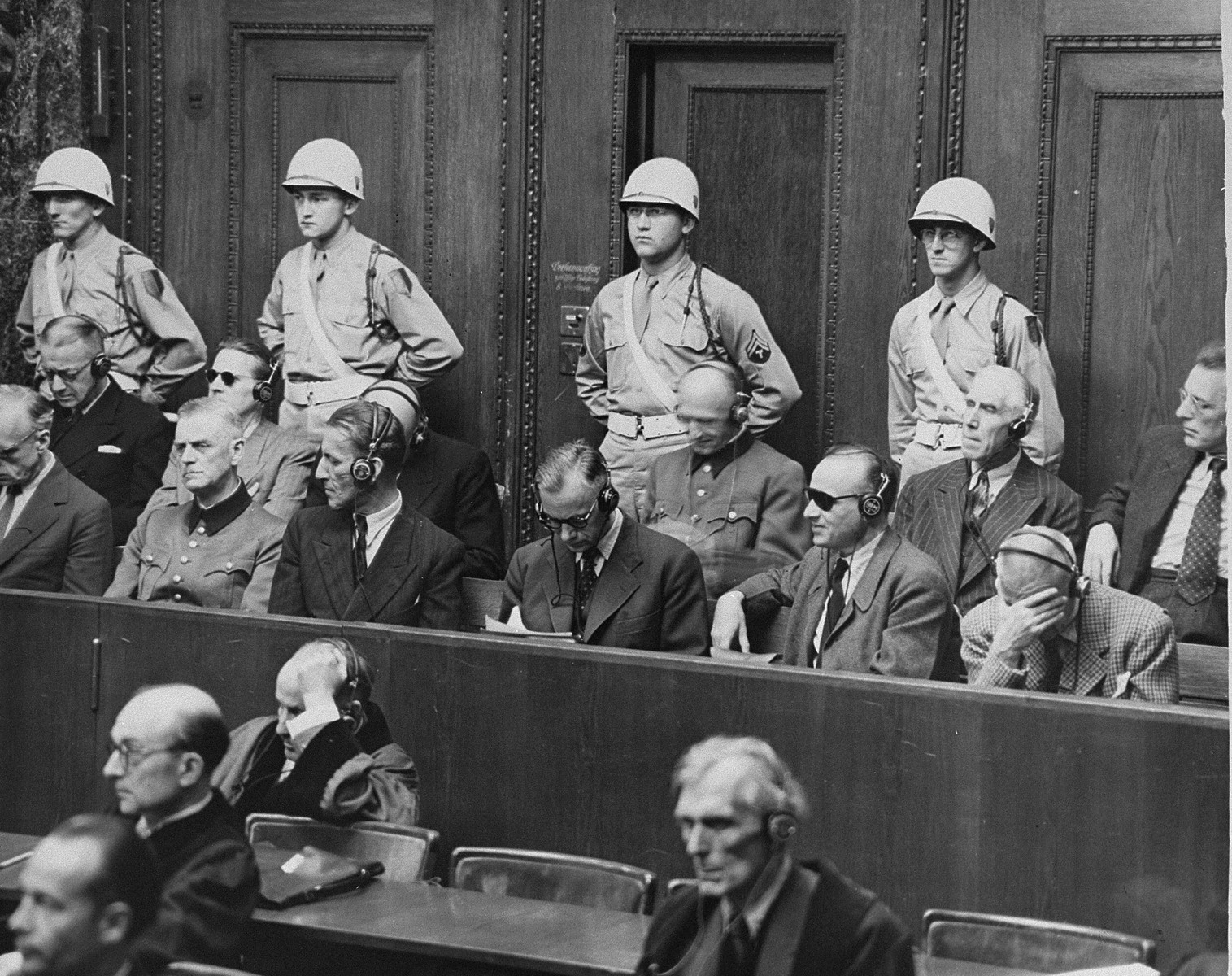 Иона Никитченко на Нюрнбергском процессе