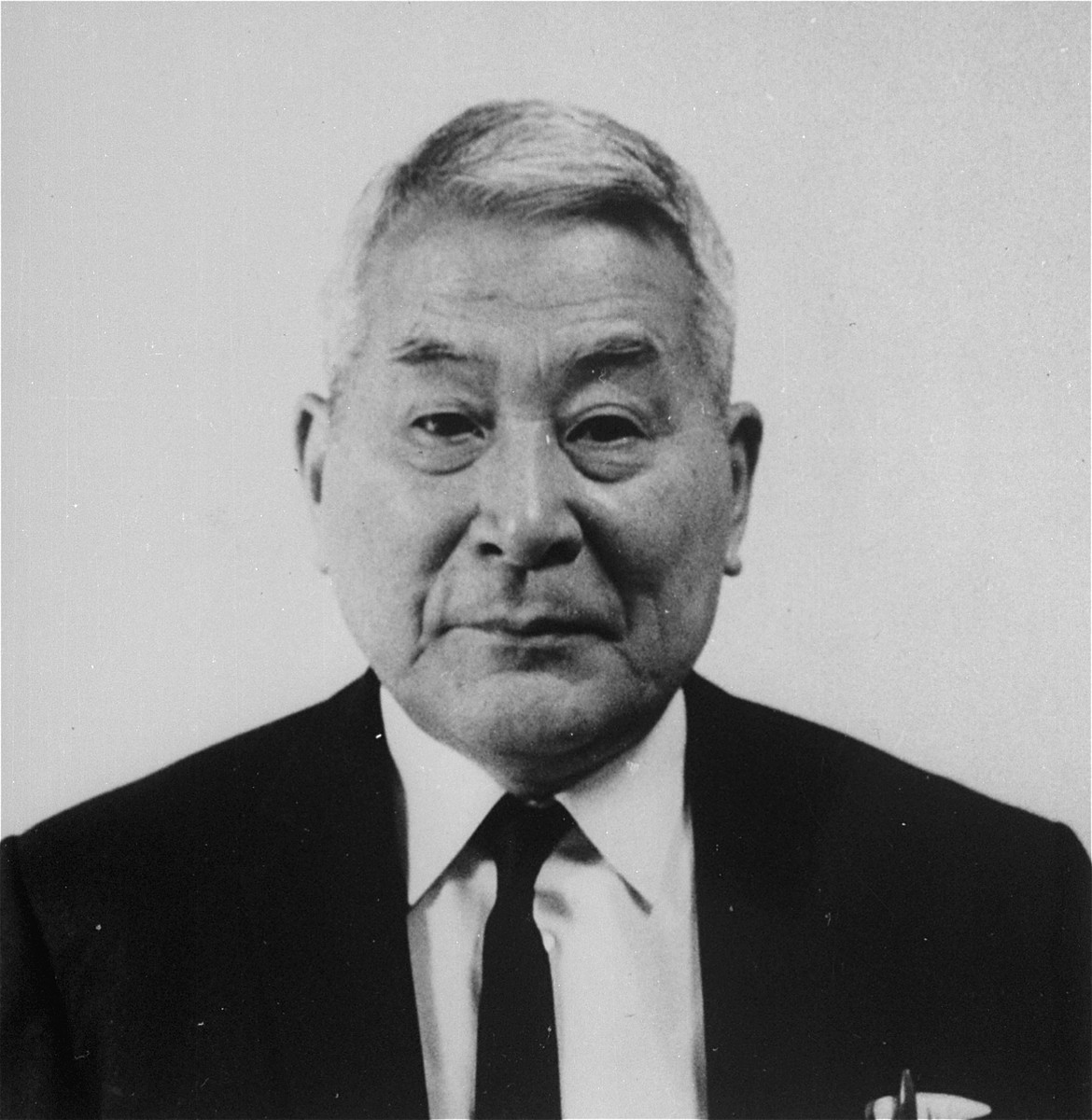Portrait of Chiune Sugihara in his 74th year.