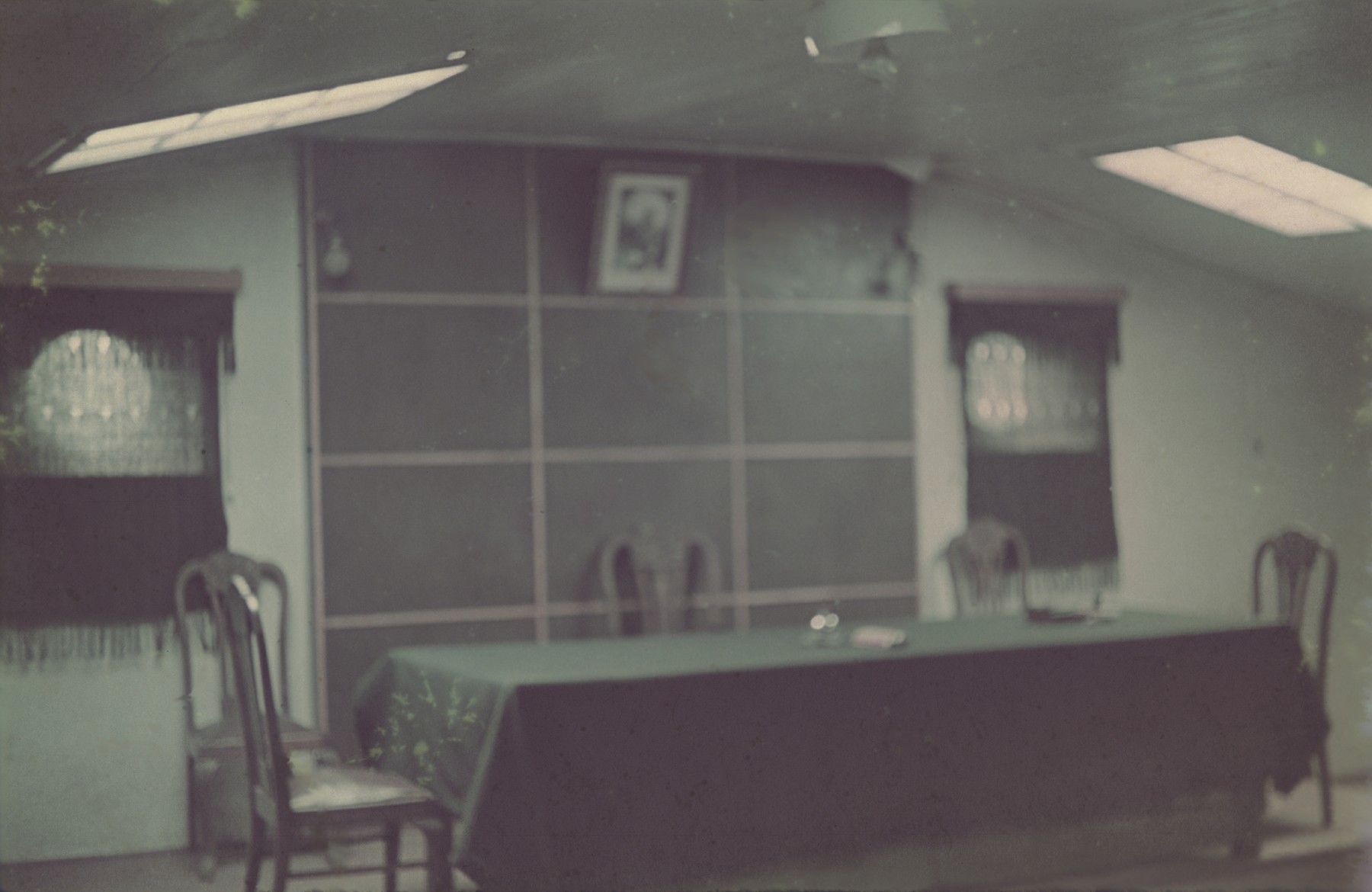 A courtroom in the Lodz ghetto.