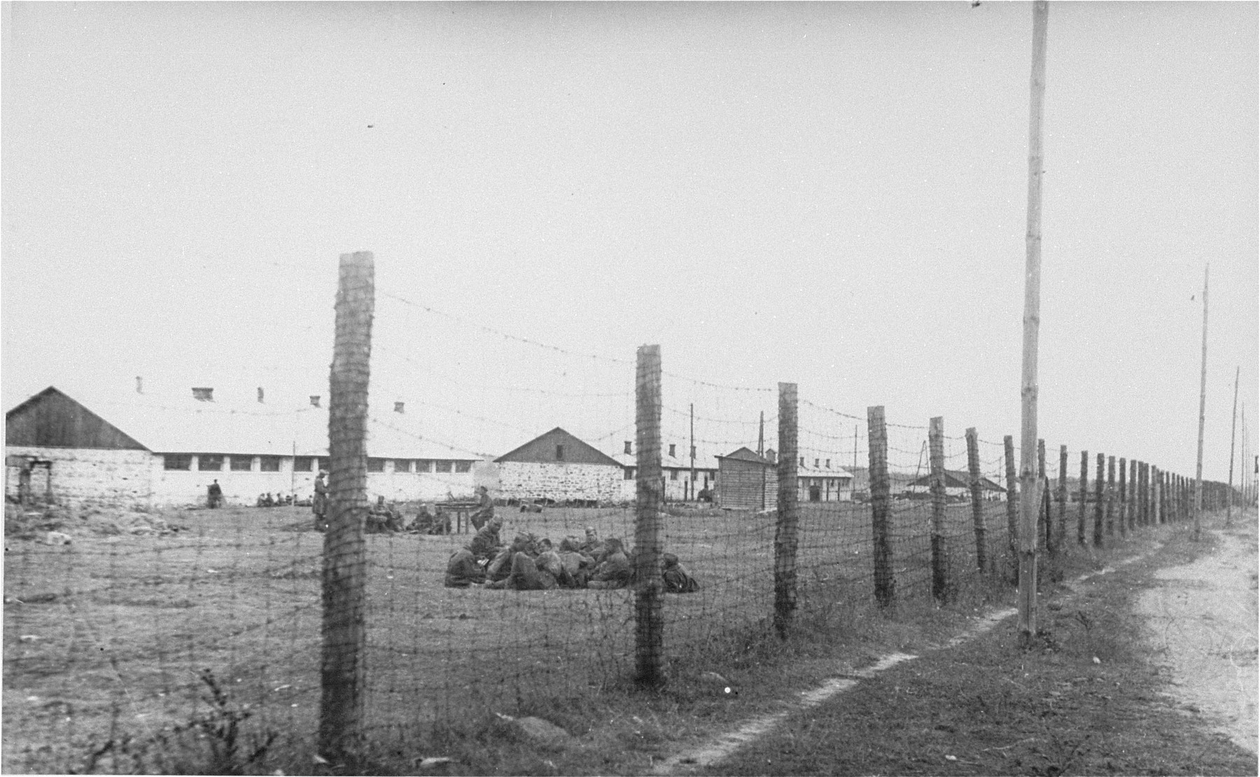 Soviet POWs in the Janowska concentration camp.