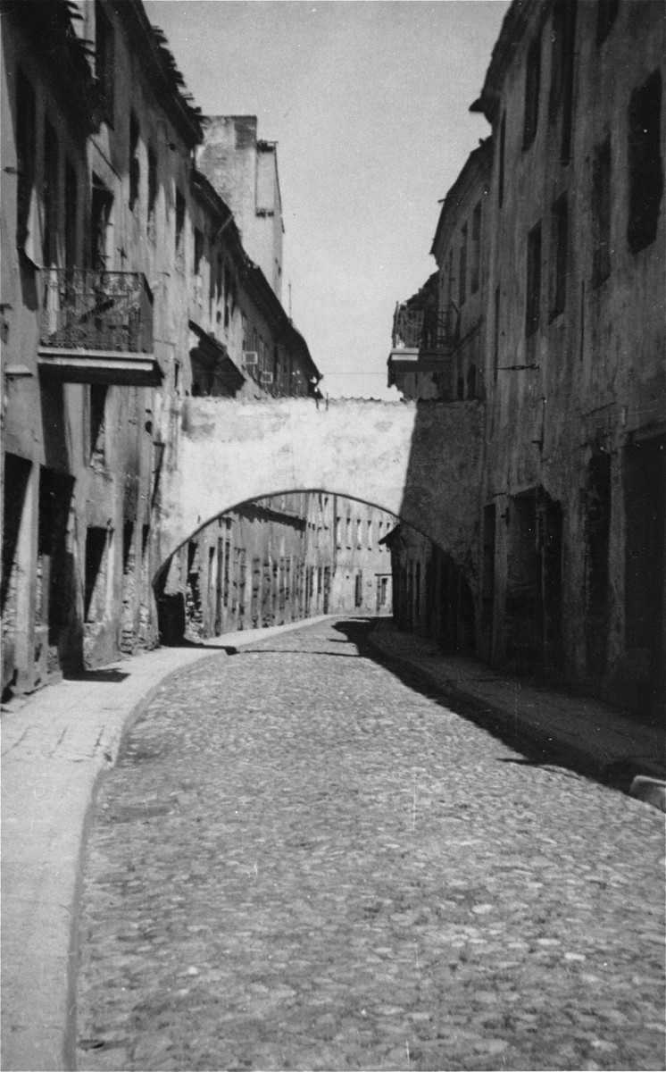 Vilna ghetto after the war.