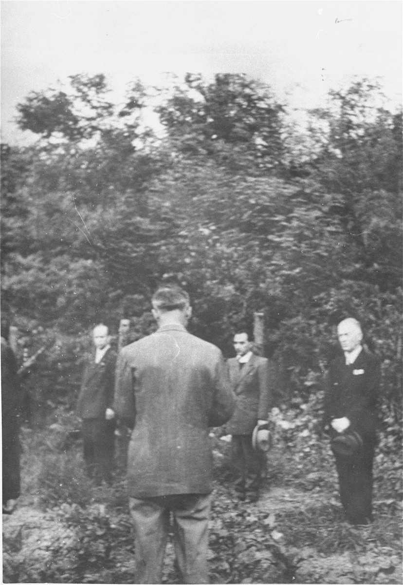 The execution of Marshall Ion Antonescu, former dictator of Romania (1940-1944) at the Fort Jilava prison in a suburb of Bucharest.  

He was executed along with three others: Mihai Antonescu (the former vice-president and minister of foreign affairs), Gheorge Alexianu (former governor of Transnistria), and General C.Z. Vasiliu (former deputy minister of interior affairs and head of the gendarmerie).