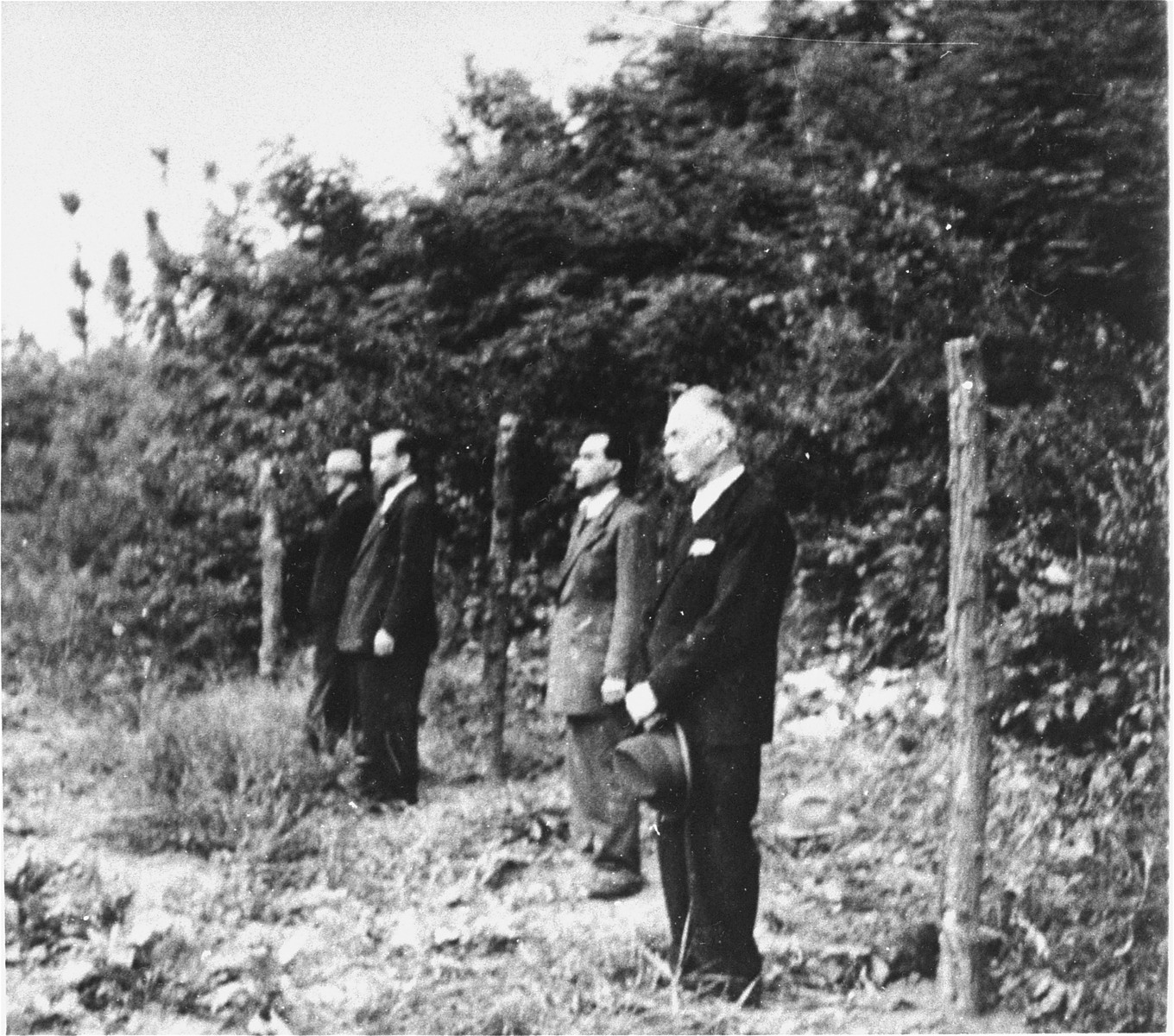 The execution of Marshall Ion Antonescu, former dictator of Romania (1940-1944) at the Fort Jilava prison in a suburb of Bucharest.  

He was executed along with three others: Mihai Antonescu (the former vice-president and minister of foreign affairs), Gheorge Alexianu (former governor of Transnistria), and General C.Z. Vasiliu (former deputy minister of interior affairs and head of the gendarmerie).