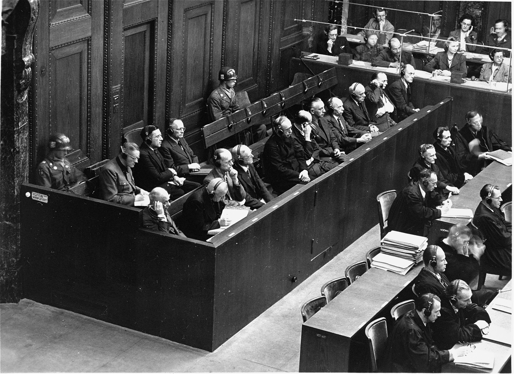 Скамья подсудимых в Нюрнберге