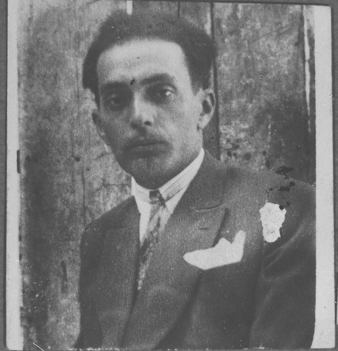 Portrait of Isak Ergas (from Skopje).