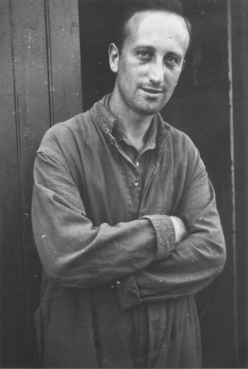 Portrait of Herbert Mosheim, a Jewish refugee in the Kitchener refugee camp in Richborough (Kent), England.