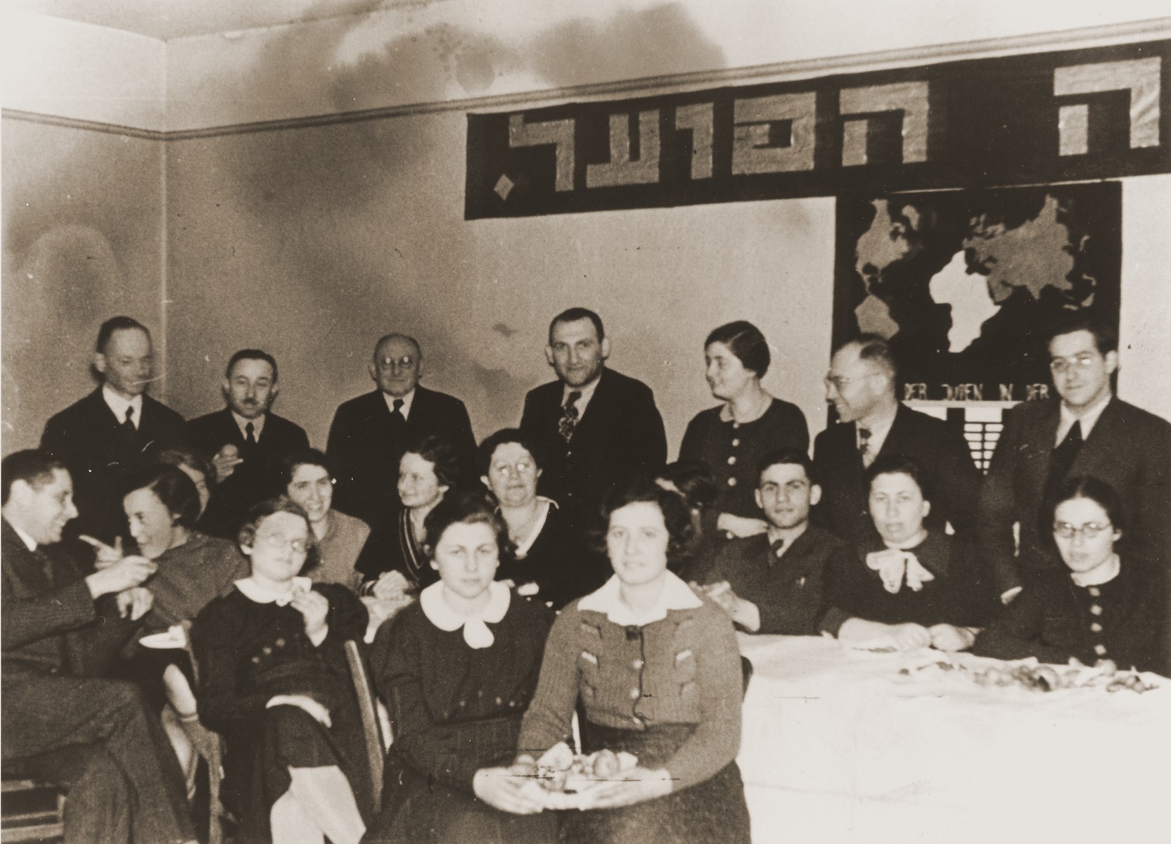 Hebrew class at the Nuremberg Jewish Community Center.