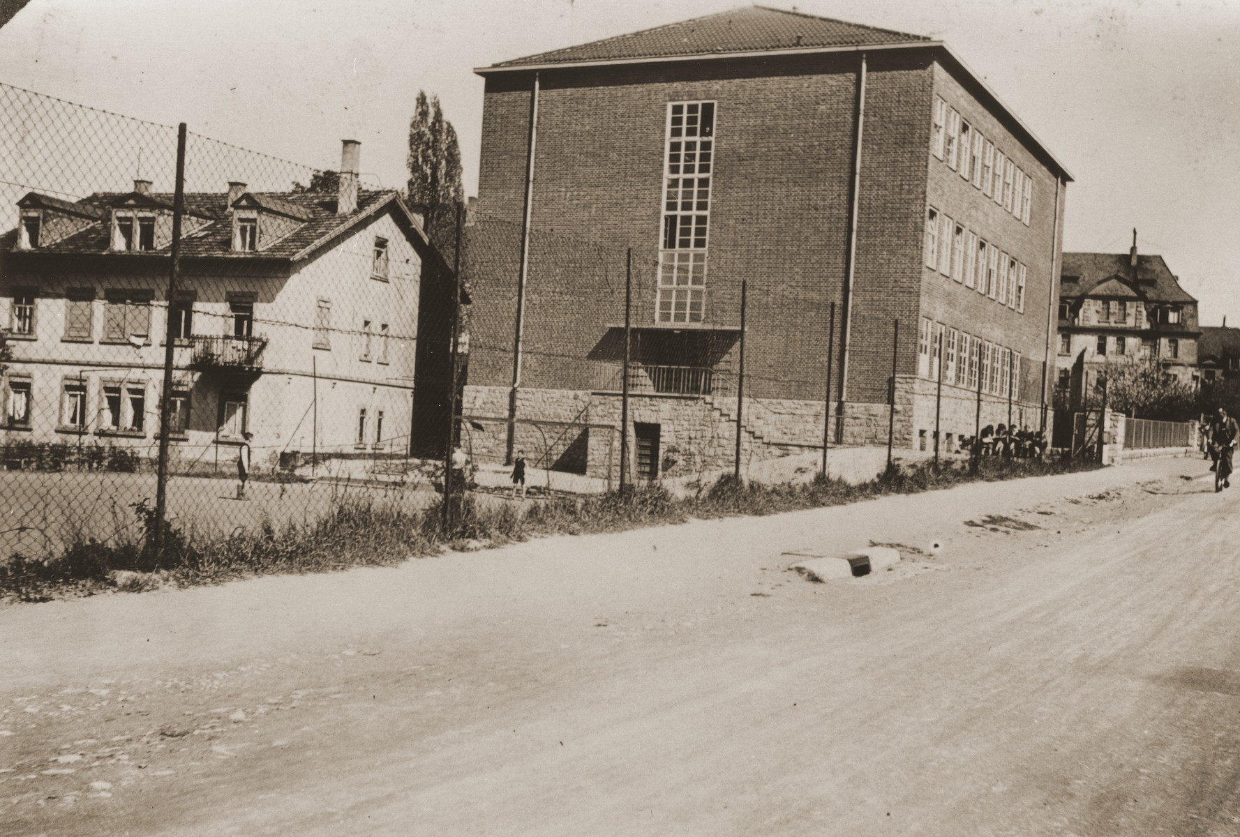 View of the Wuerzburg Jewish teachers' seminary.