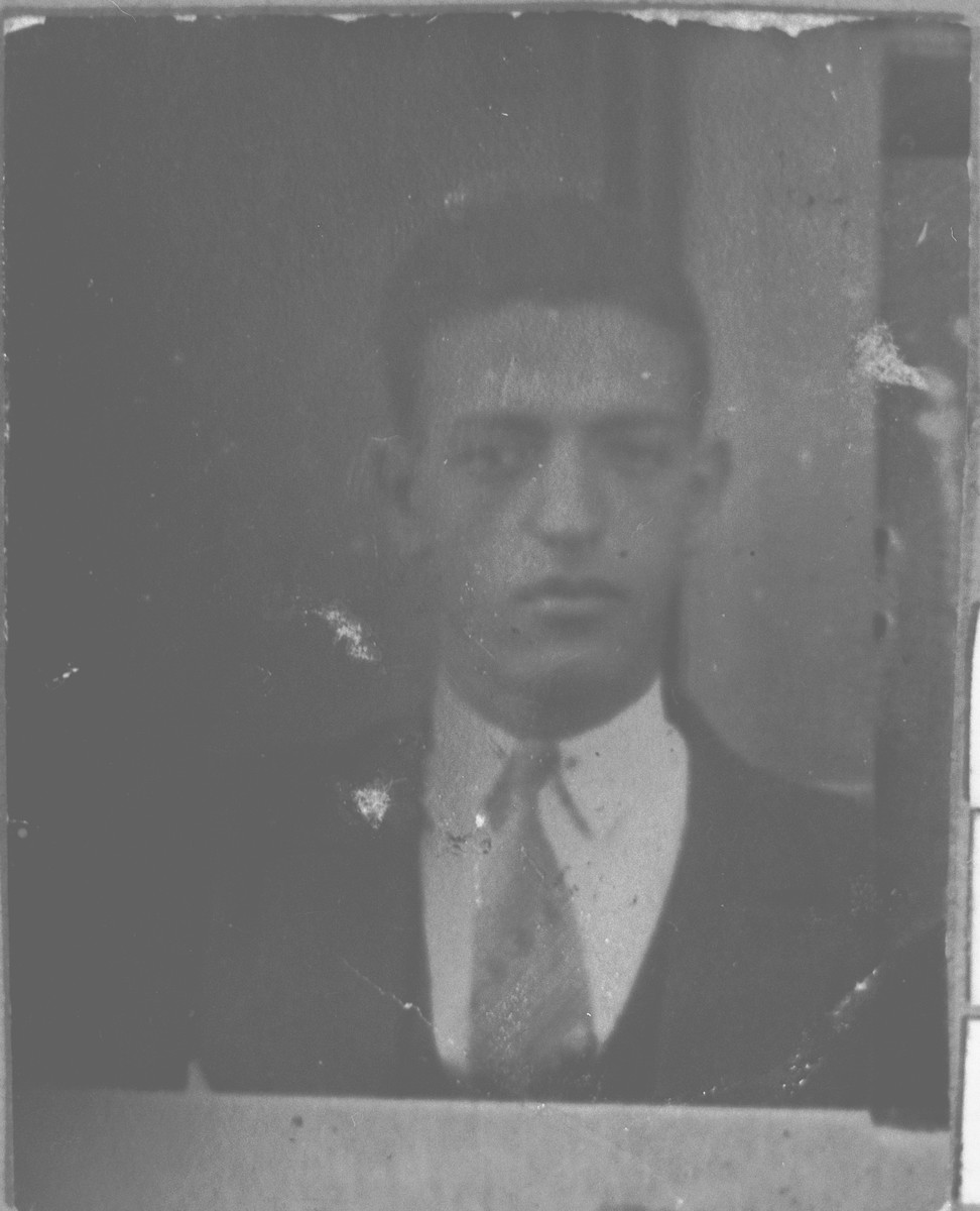 Portrait of Yosef Ischach.