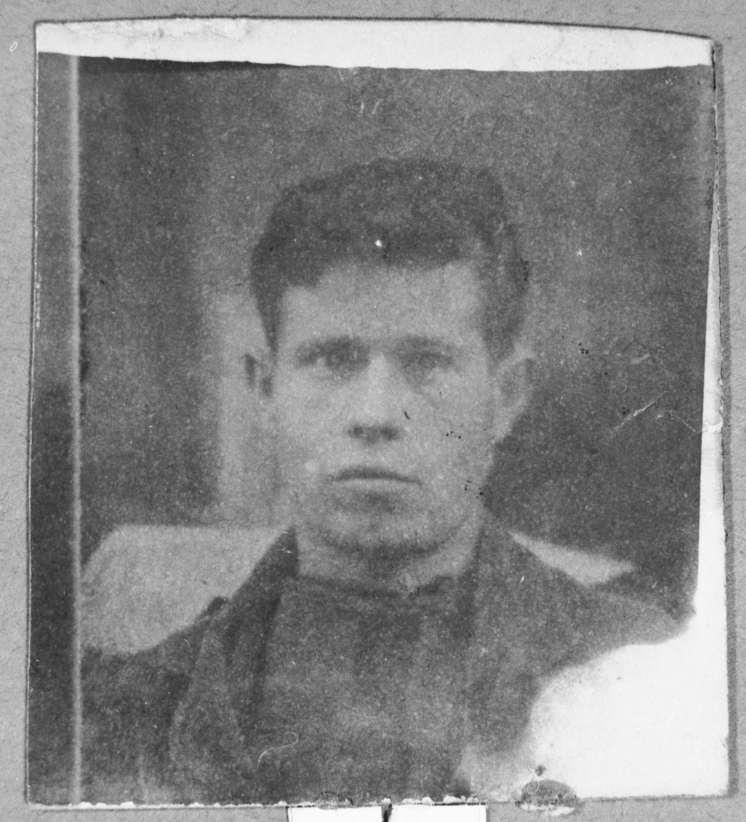 Portrait of Isak Albaranes.  He lived at Karagoryeva 77 in Bitola.