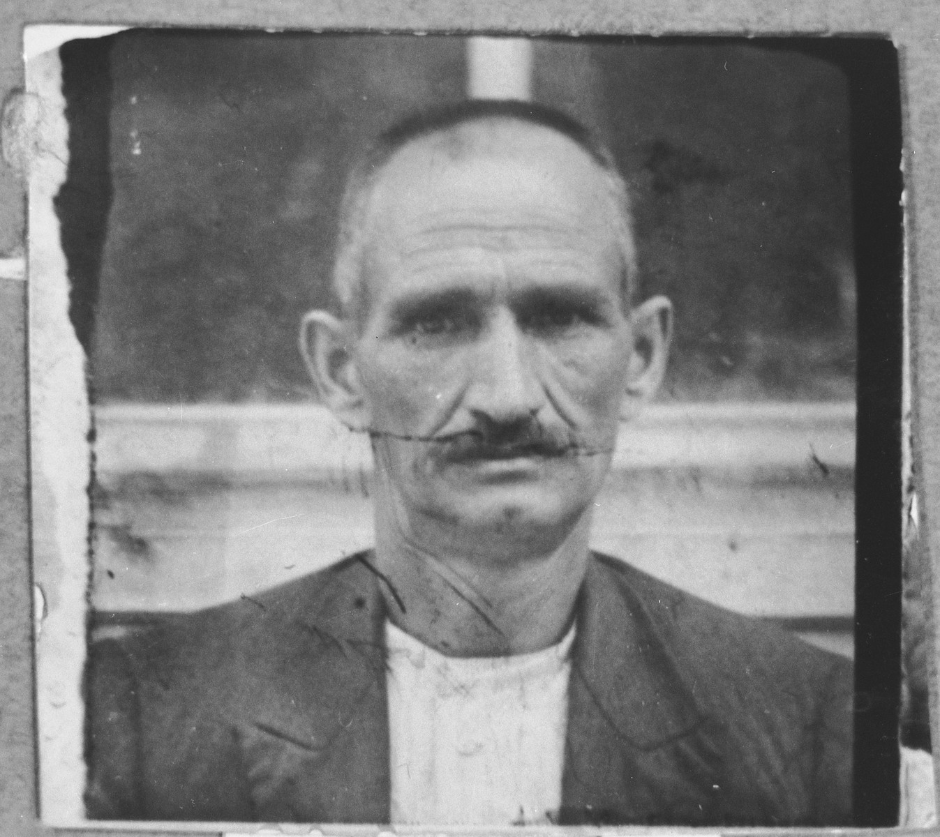Portrait of Samuel Honen.  He lived at Orizarska 8 in Bitola.