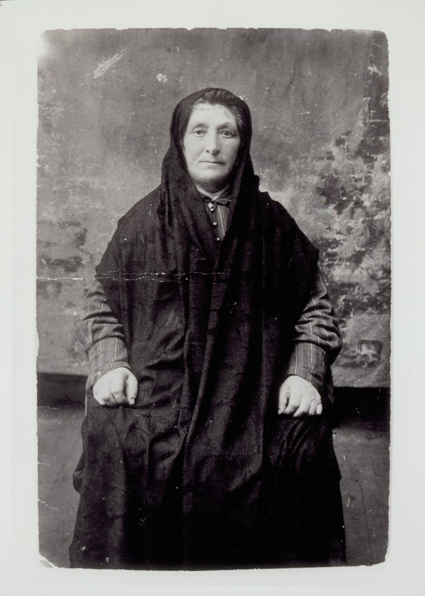 Portrait of Devorah, "The Blind Woman".