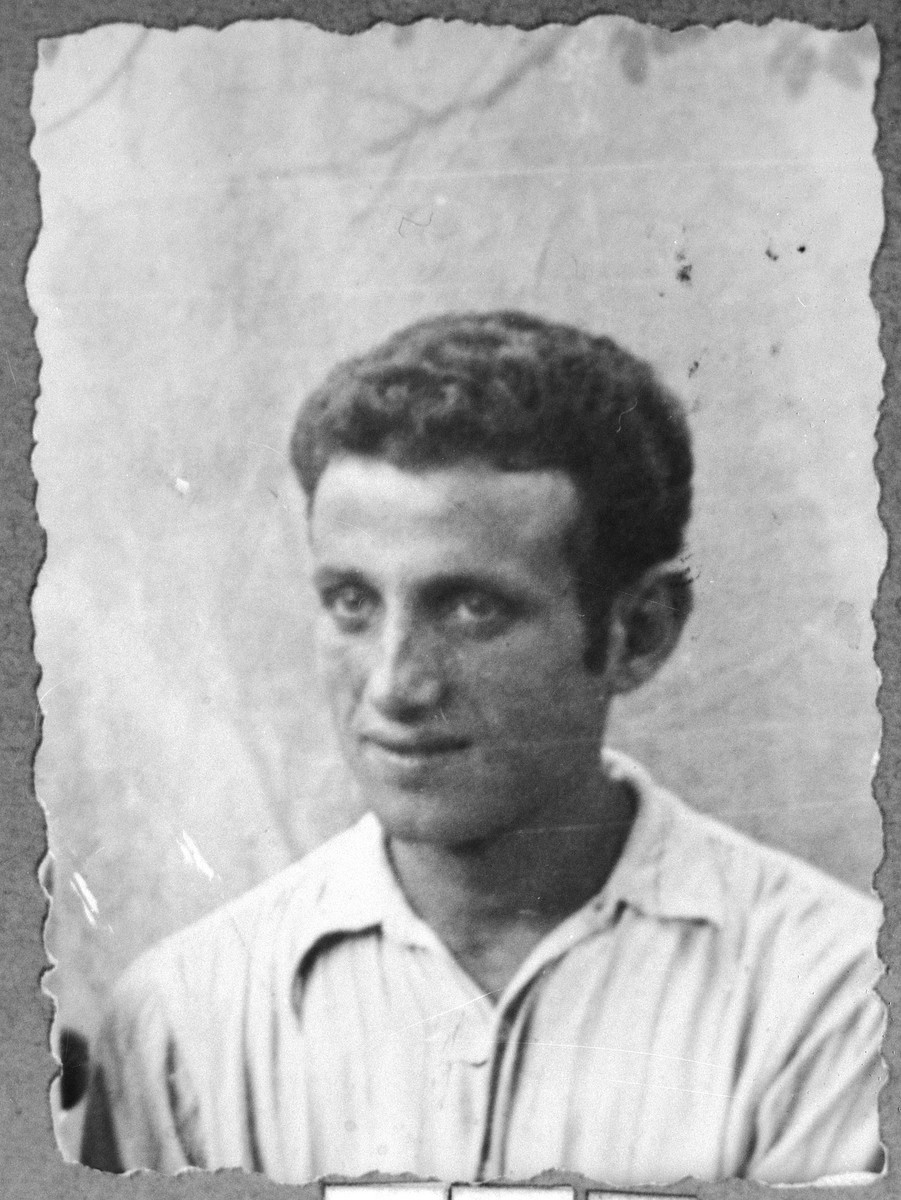 Portrait of Victor Pesso, son of Yakov Pesso.  He lived at Herzegovatska 40 in Bitola.