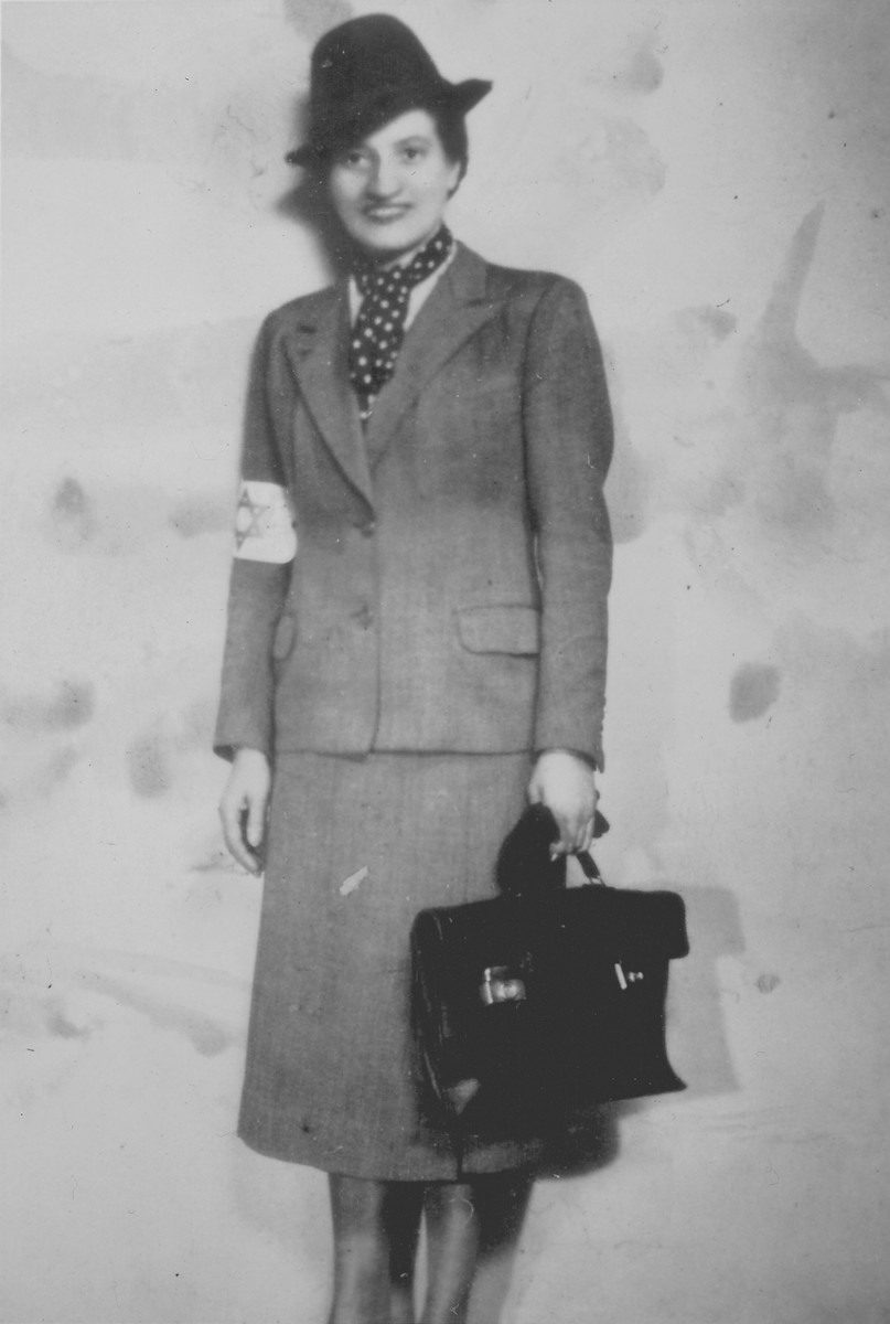 Sonia Nowogrodzka, a member of the underground Jewish Labor Bund Central Committee in the Warsaw ghetto.  She was deported to Treblinka where she perished in September 1942.