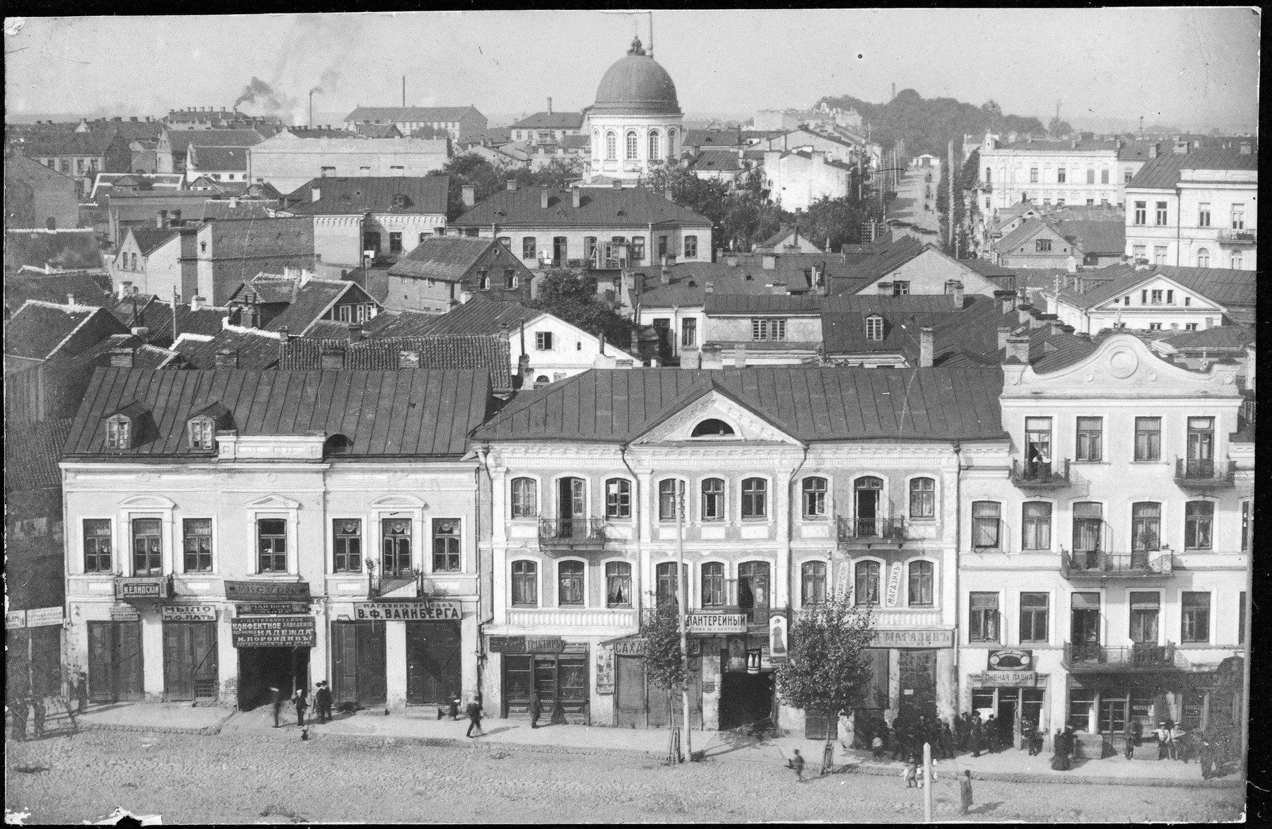 View of prewar Bialystok.