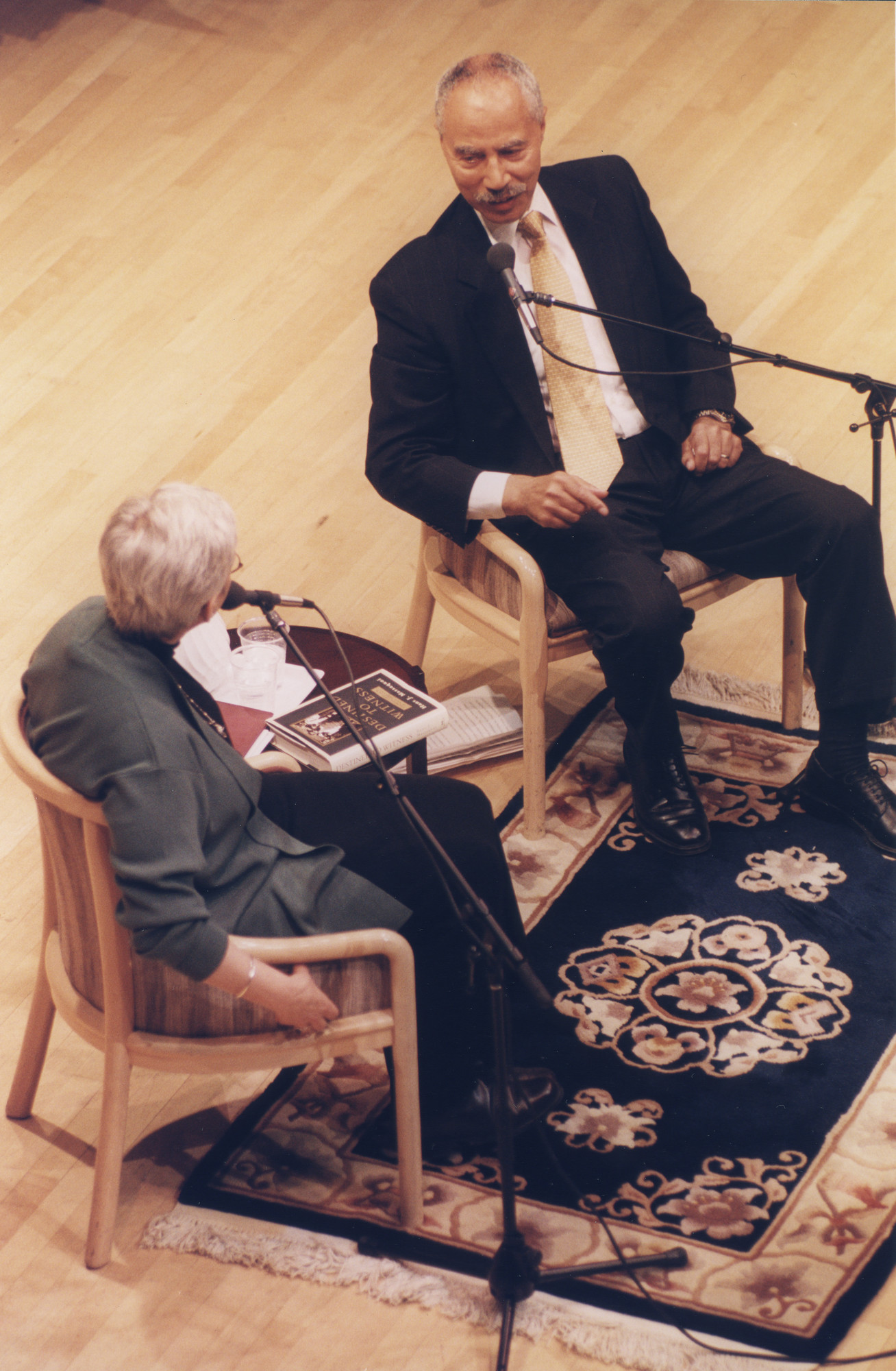 Hans J. Massaquoi, author of "Destined to Witness: Growing up Black in Nazi Germany," responds to questions at the U.S. Holocaust Memorial Museum public program entitled, "An evening with Hans J. Massaquoi."

The interview was conducted by Oral History Director Joan Ringelheim.