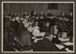 The International Olympic Committee reviews plans for the 1936 Olympics.