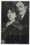 Wedding portrait of Lajos and Frida (Neufeld) Szemere.
