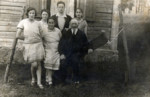 Portrait of the Richman family in Siauliai, Lithuania.
