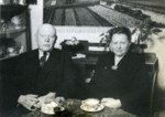 Postwar portrait of Dutch rescuers Tai and Aaltjie Katerberg.