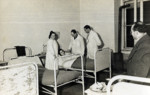 Medical personnel tend to a patient  at the Rothschild Hospital in Vienna.