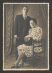 Postwar studio portrait of a Belgian couple.

Pictured are Norbert and Maria DuPont.
