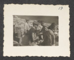 Jewish refugees from the shipwrecked Pentcho, on the island of Kamilonissi.