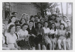 Group portrait of women in the knitting group in Heidenheim.