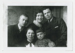 Portrait of the Kaufman family of Utena, Lithuania.