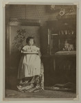 Portrait of Maria Bloch-Bauer as an young child in her home.