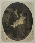 Portrait of Therese Bloch-Bauer with her daughter Maria.