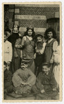 Jewish orphans from Home de la-Bas in Aische-en-Refail perform a Purim play as part of their relearning of their Jewish heritage.