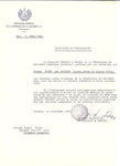 Unauthorized Salvadoran citizenship certificate made out to Franzi (nee Deutsch) Fuchs (the wife of Laszlo Fuchs) by George Mandel-Mantello, First Secretary of the Salvadoran Consulate in Geneva and sent to her in Budapest.