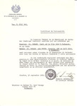 Unauthorized Salvadoran citizenship certificate made out to Imre Farago (b.
