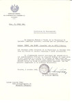 Unauthorized Salvadoran citizenship certificate made out to Jozsafne (nee Roger) Fehrer (b.