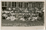 Group portrait of the students at the teacher's seminary in Puerten, Bavaria.