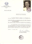 Unauthorized Salvadoran citizenship certificate issued to Ida Adelheid (Kastanienbaum) Weil (b.