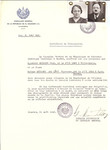 Unauthorized Salvadoran citizenship certificate issued to Paul Metzger (b.