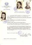 Unauthorized Salvadoran citizenship certificate issued to Charles Antoine Strakosch (b.